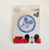 Mickey Mouse All 28  Star Broderet strygemærke Ø 6,5 cm