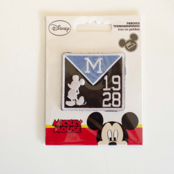 Mickey Mouse All Star 28 Broderet strygemærke 5,5x5 cm
