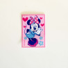 Minnie Mouse m/prikker Printet strygemærke 5x7 cm