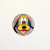 Pluto Printet strygemærke Ø 6.5 cm