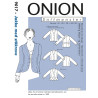 Jakke m/ståkrave plusmode  Onion snitmønster