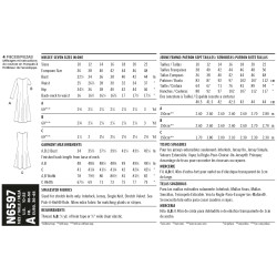 Sommerkjole New Look snitmønster 6597