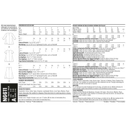 Pige kjole New look snitmønster easy 6611