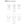 Jumpsuit og kjole pige tøj New Look snitmønster 6612
