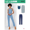 Bukser nederdel og top New look snitmønster 6627