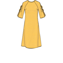 Kjole Simplicity snitmønster 8909