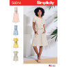 Sommerkjole Simplicity snitmønster 8914