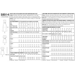 Sommerkjole Simplicity snitmønster 8914