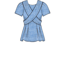 Bluse Simplicity snitmønster 8921