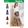 Nederdel Simplicity snitmønster 8923