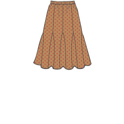 Nederdel Simplicity snitmønster 8923