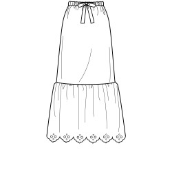 Nederdel Simplicity snitmønster 8929