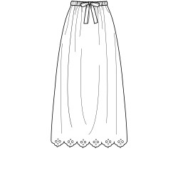 Nederdel Simplicity snitmønster 8929