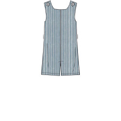 Kjole og heldragt børnetøj Simplicity snitmønster 8934