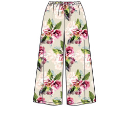 Top  bukser  og shorts pigetøj Simplicity snitmønster 8936