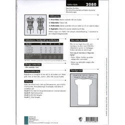 Kaftan kjole Onion snitmønster 2080