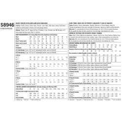 Kjole m/krave  Baby Doll kjole snitmønster Simplicity 8946