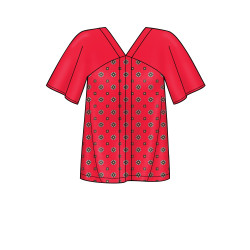 Bluse Snitmønster Simplicity 8949