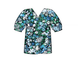 Bluse Snitmønster Simplicity 8949