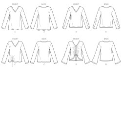 Sweater snitmønster Simplicity 8950