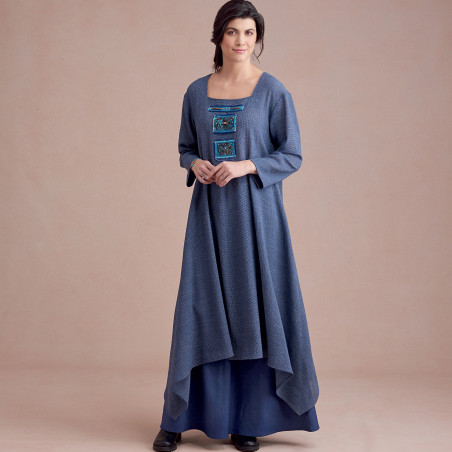 Kjole tunika og bukser snitmønster easy Simplicity 8960