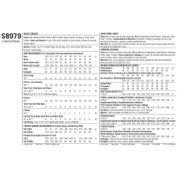 Voksen kostume Rackabilly kjole også plusmode  Simplicity snitmønster 8979