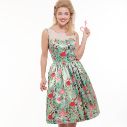 Voksen kostume Rackabilly kjole også plusmode  Simplicity snitmønster 8979