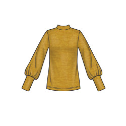 Kjole nederdel og sweater Simplicity snitmønster 8982