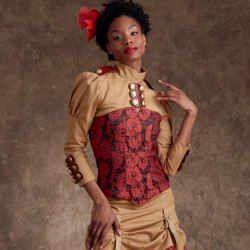 Voksen kostume Steampunk Simplicity snitmønster 9007