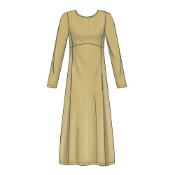 Dame kjole og tørklæde New look snitmønster 6632