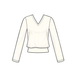 Bukser og T-shirt New look snitmønster 6644