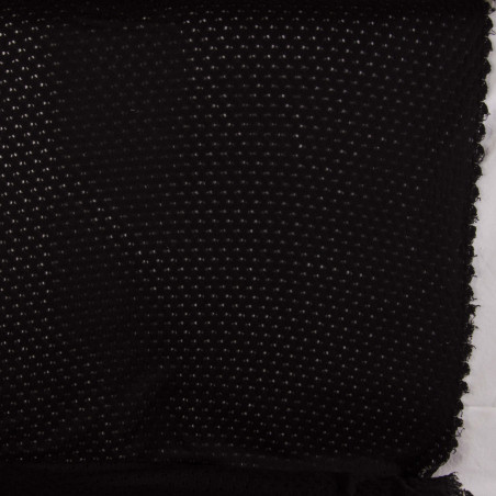 Sort strikblonde metervare