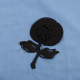 Chiffon blomst 13x17 cm symærke