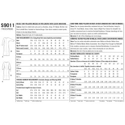 Kjole Simplicity snitmønster 9011