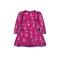 Pigekjole Simplicity snitmønster 9026 A