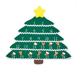 Lulekalender og jule sok Simplicity snitmønster 9038 OS