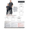 Klassisk t-shirt Minikrea snitmønster 66210