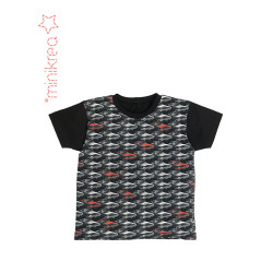 Klassisk t-shirt Minikrea snitmønster 66210