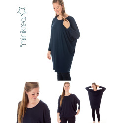 Loose fit jersey kjole Minikrea snitmønster 70047