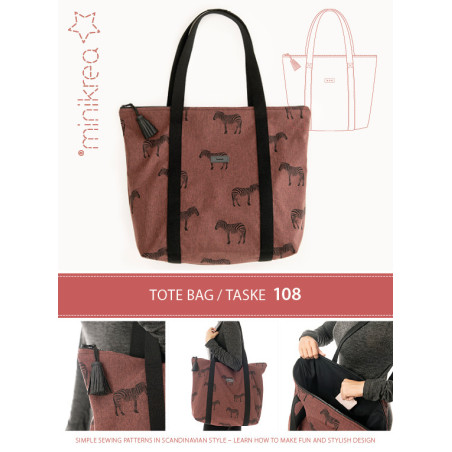Taske Minikrea snitmønster 00108