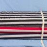 Økotex Jersey  stribet metervare