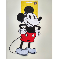 Stort strygemærke Mickey Mose 24x15 cm