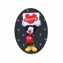 Mickey Mouse printet strygelap 11x8 cm