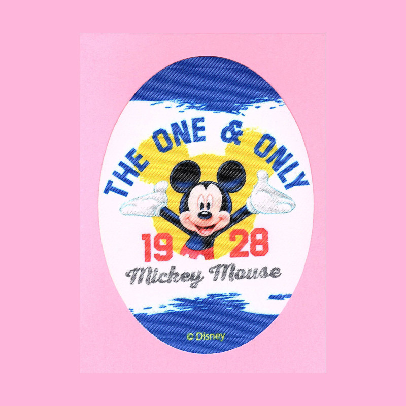 Mickey Mouse printet strygelap 11x8 cm