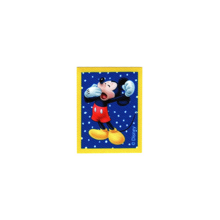 Mickey Mouse printet strygemærke 6x4,5 cm