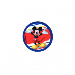 Mickey Mouse printet strygemærke Ø 6 cm
