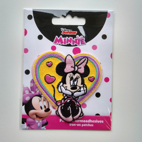 Minnie Mous broderet strygemærke 6,5x7 cm