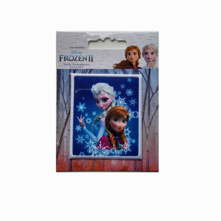 Anna & Elsa Broderet strygemærke   7x6 cm