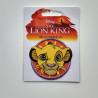 The Lion King Simba  broderet strygemærke  Ø 6,5 cm