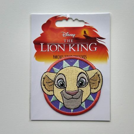 The Lion King Nala  broderet strygemærke  Ø 6,5 cm